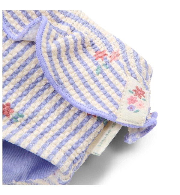 Lilafarbenes Badehöschen mit Traumstreifen - Little Dutch