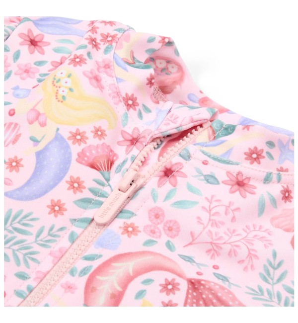 Dreamy Mermaid Kurzarm-Badeanzug - Little Dutch