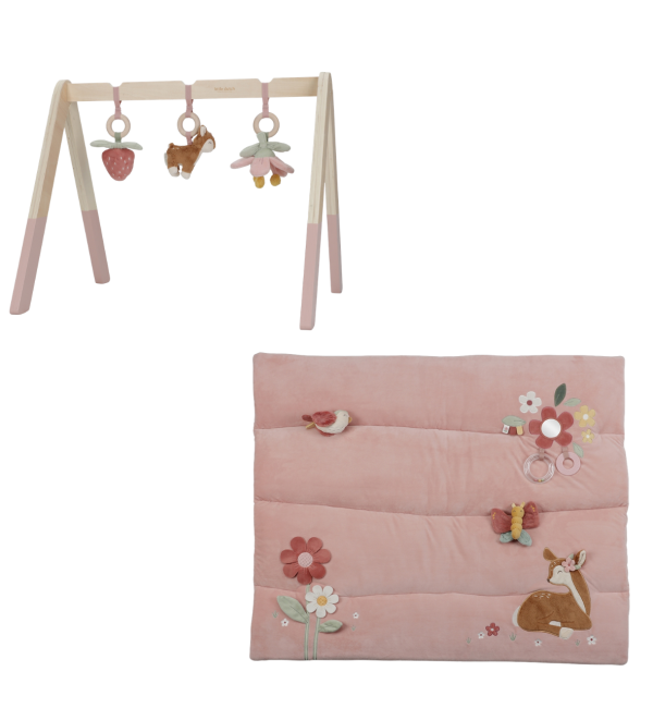 Kit Tappeto e Giostrina Little Dutch