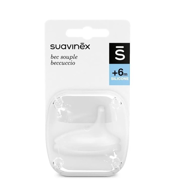 Tettarelle In Silicone Biberon Antigoccia - Suavinex