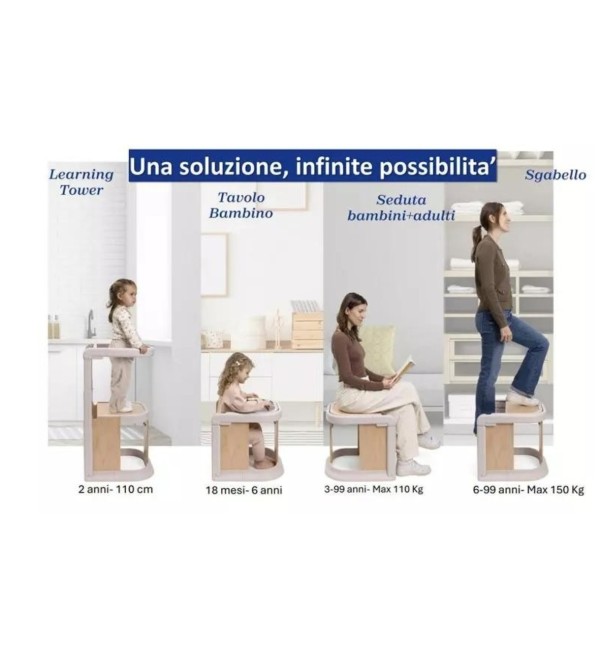 Torretta Montessoriana Meraviglia Chicco