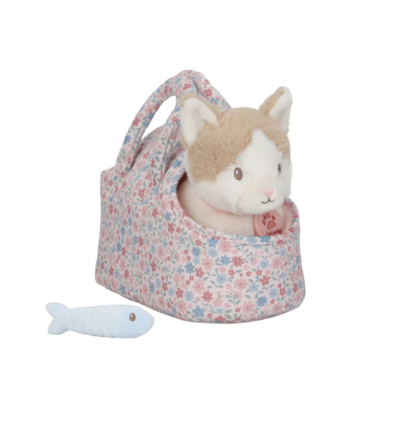Marley Cat Plüsch mit Tragetasche — Little Dutch