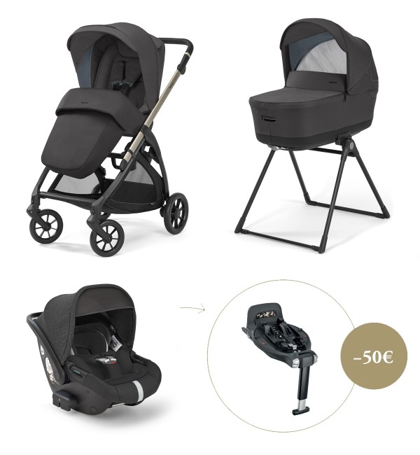 System Quattro Inglesina Electa with Darwin Recline + 360° Isofix Base