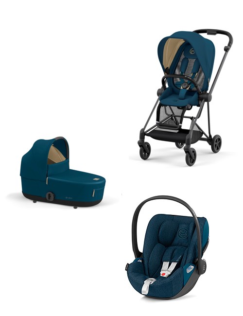Trio Cybex Mios 3 Con Cloud Z i- Size Plus Telaio Matt Black