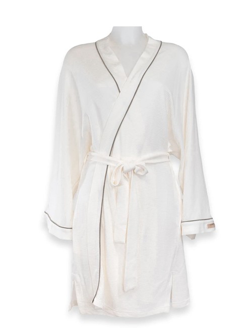 Bamboom Ivory dressing gown