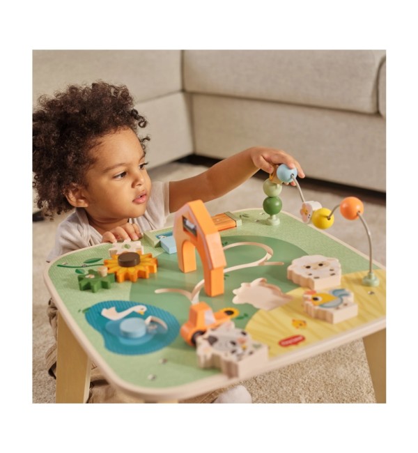 Mesa multiactividad de Wooden Farmers - Tiny Love