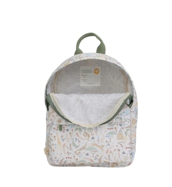  Zainetto Safari Friends 29Cm - Little Dutch