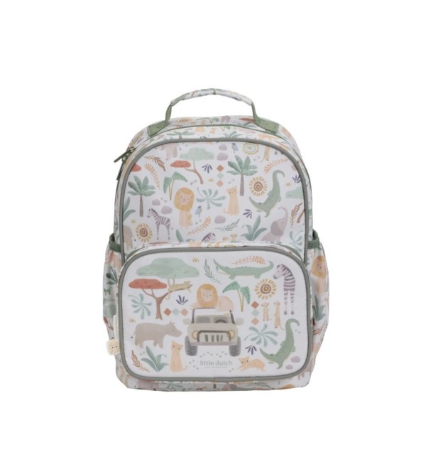  Zaino Safari Friends 35Cm - Little Dutch
