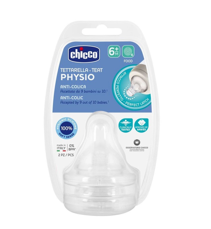Chicco tettarella Perfect 5 fl.pappa pappa 6m+ silicone 2 pz - Immagine 14