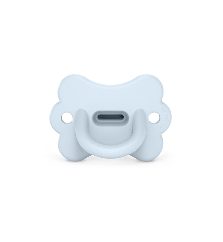 Suavinex Multicolore/Blu Ciuccio, Schnuller Umkehrbar Sx Pro 0-6M Schmetterling Blau (0 - 6 Mesi) - Immagine 3