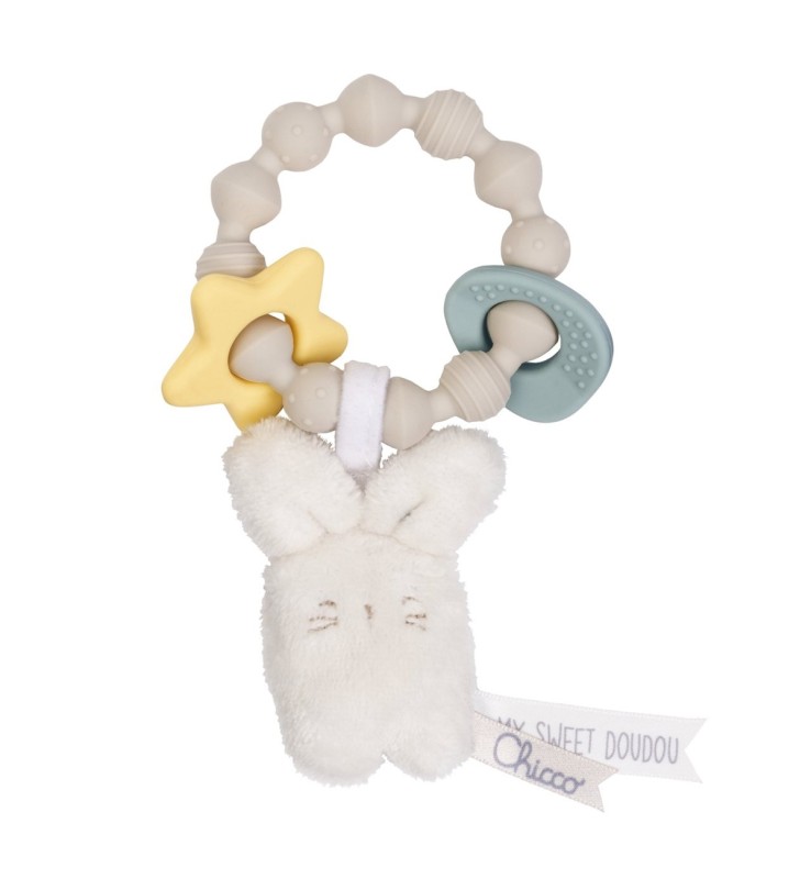 Chicco - Gioco My Sweet Doudou Bunny Soft Ring - Immagine 7