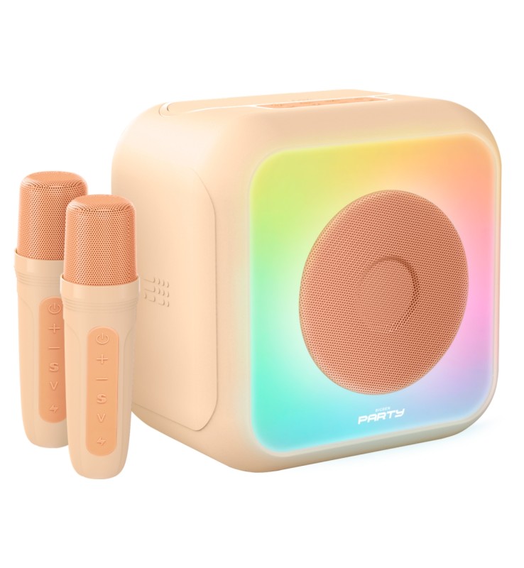 Speaker Luminoso Bluetooth Bigben Senza Fili Arancione
