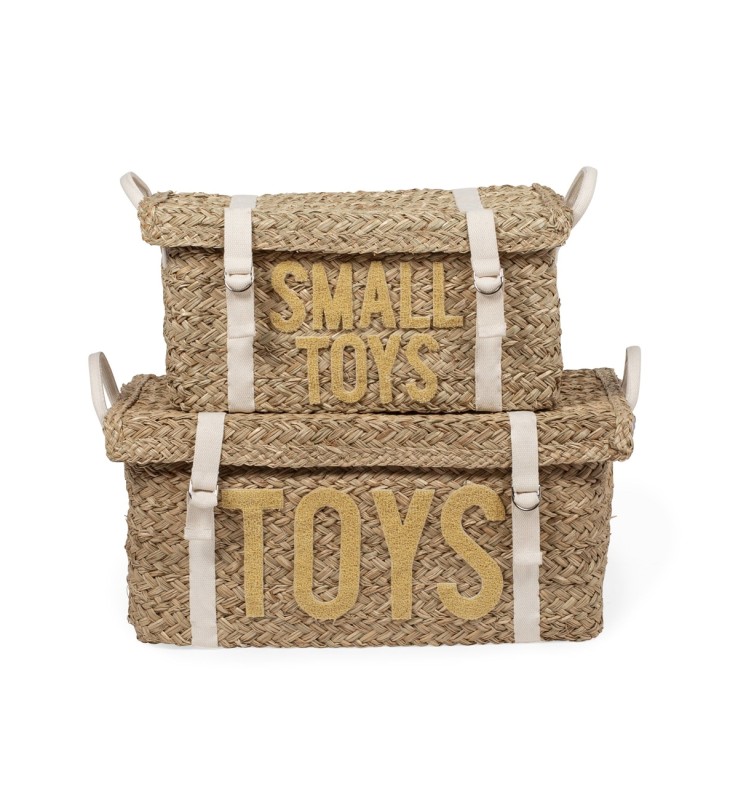 Cesta Childhome Porta Giochi Toybox Rattan Grande
