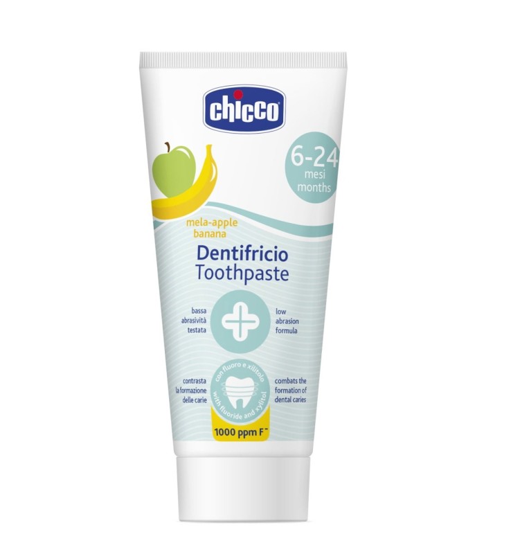 Chicco Dentifricio 6 Mesi+ Per Bambini Gusto Melabanana Con Fluoro 50Ml - Immagine 11