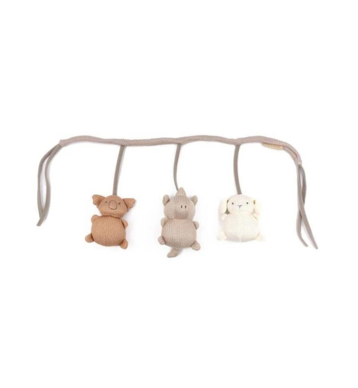 Fune Gioco Bamboom Per Passeggino e Ovetto Animal Friend