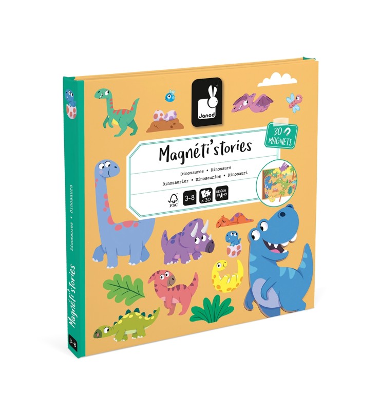Sfondo Magnetico Janod Magnéti'Stories Dinosauri