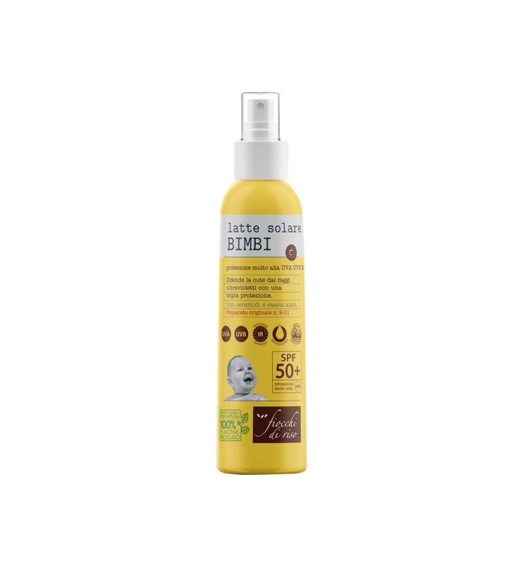 Set 2 Pezzi Latte Solare Spray con Doposole IN OMAGGIO Fiocchi Di Riso - Immagine 5