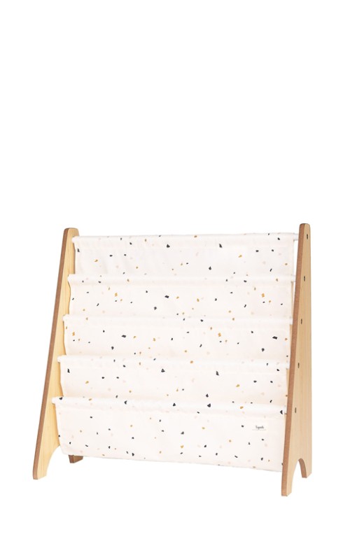 Libreria Frontale 3 Sprouts Terrazzo Crema