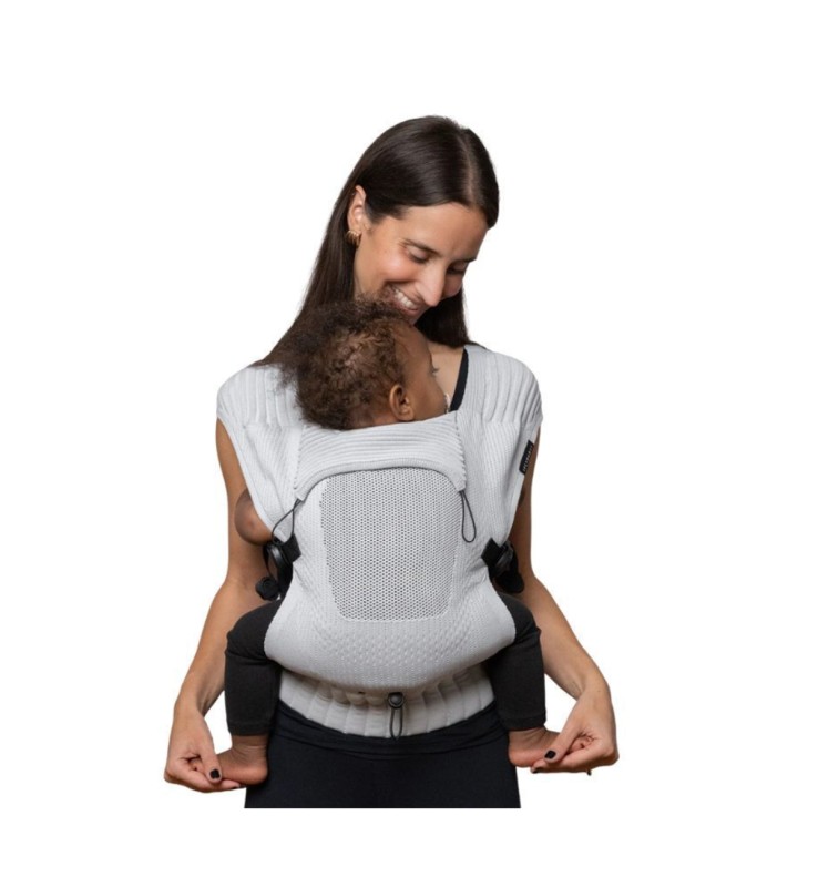 Flybaby marsupio Newborn+ 3.2-15 kg Grey