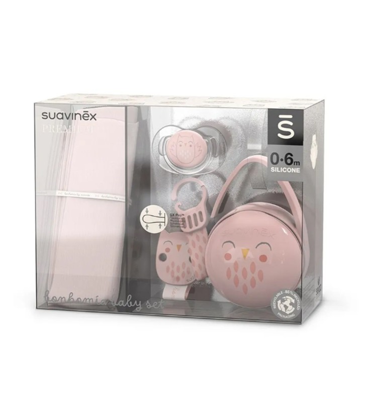 Set Nascita Premium Rosa - Suavinex