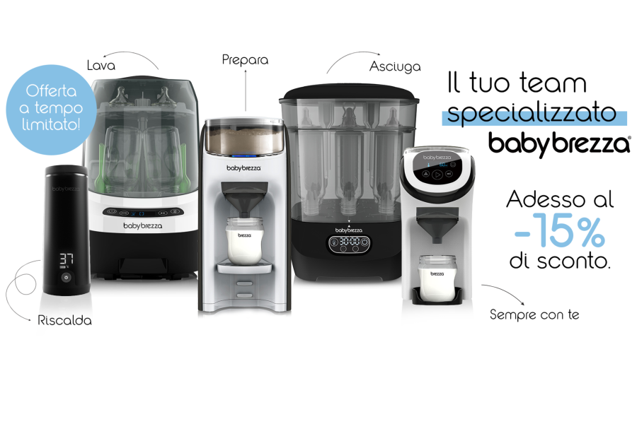  Primavera di Risparmio con Baby Brezza – -15% su tutto!🌸
