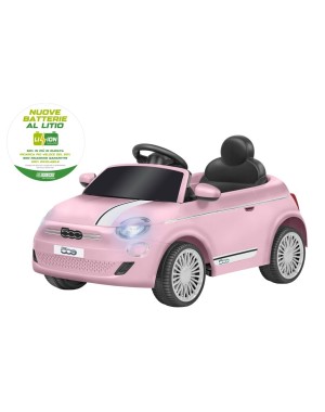 Fiat 500e teledirigido 12V Globo