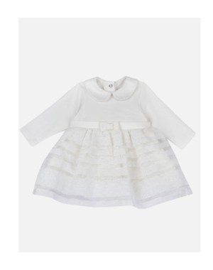 Abito bambina con gonna rigata 5956 - Chicco 