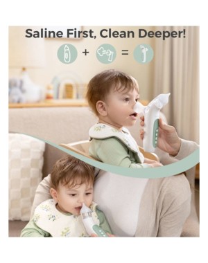 Aspirateur nasal électrique 2 en 1 avec aspiration - Momcozy