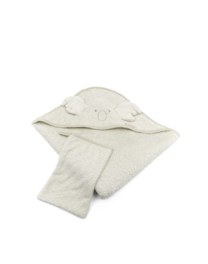 Asciugamano con cappuccio + guanto Bamboom Koala