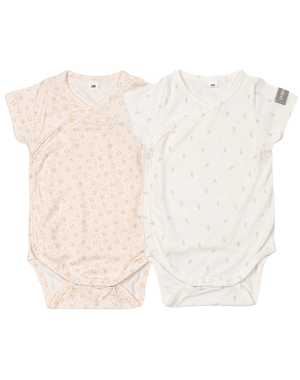 Body à manches courtes, 2 pièces, Bamboom