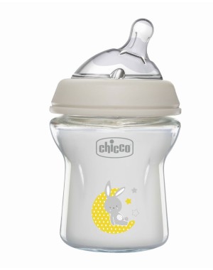 Biberon Natural Feeling Chicco in Vetro 150 ml