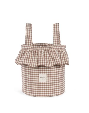 Borsa Bucket  Pralinè Vichy - Walking Mum