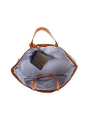 Bolso familiar de lona caqui - Childhome
