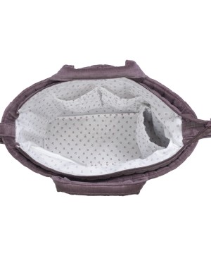 Cherry Velvet Changing Bag Pasito a Pasito