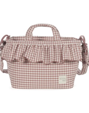 Borsa Fasciatoio Praliné Vichy - Walking Mum 