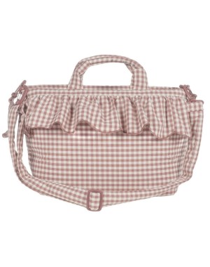 Borsa Fasciatoio Praliné Vichy - Walking Mum 