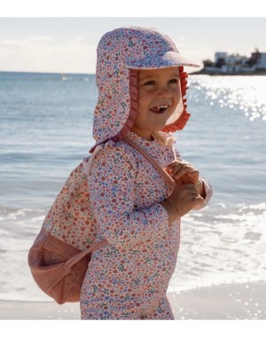 Gorra de playa Dreamy Flowerfield - Little Dutch