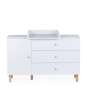 Wonder White Childhome Chest of Drawer and Changing Table