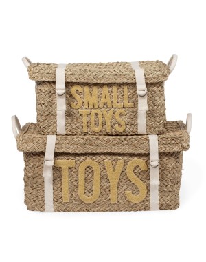 Cesta Childhome Porta Giochi Toybox Rattan 