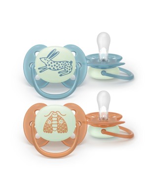 Succhietto Pacifier Ultra SoftNighttime 18+ - Philips Avent