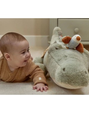 Peluche Multi Attività XL Coccodrillo - Little Dutch