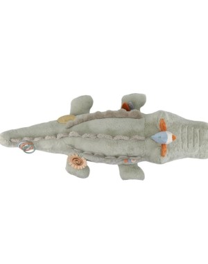  Peluche Multi Attività XL Coccodrillo - Little Dutch