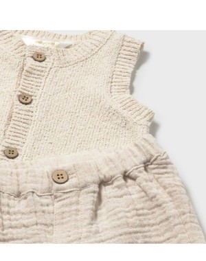 Completo tre pezzi con gilet 1279 grano - Mayoral