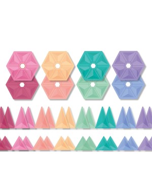 Connetix 40 Pieces Geometry Pastel