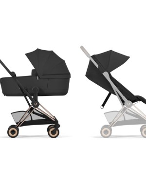 Duo Coya Cybex-Rahmen der neuen Generation in Roségold — Comfort Collection