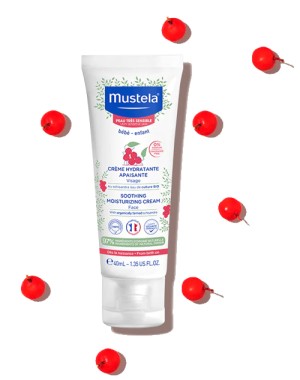 Crème hydratante apaisante Mustela Peau hypersensible