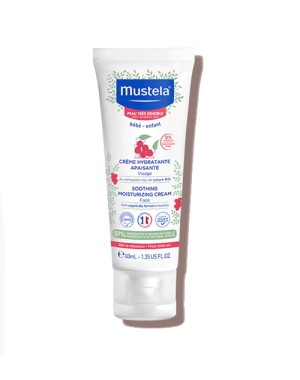 Crème hydratante apaisante Mustela Peau hypersensible