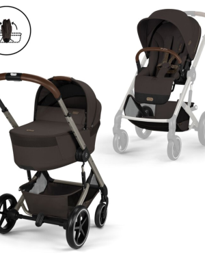 Duo Cybex Balios S Lux con navicella richiudibile
