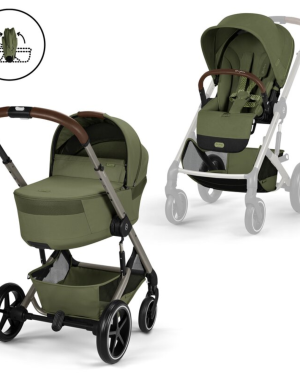 Duo Cybex Balios S Lux con navicella richiudibile