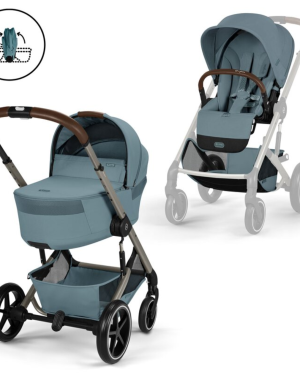 Duo Cybex Balios S Lux con navicella richiudibile